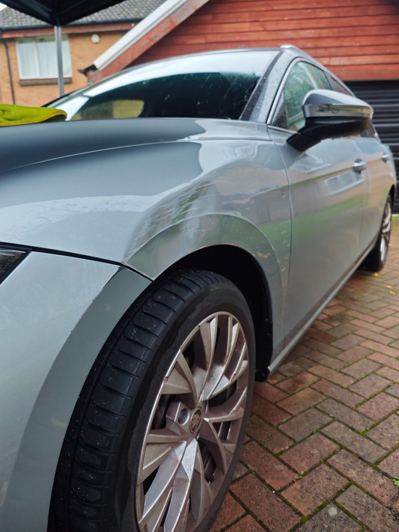 Before Before car dent repair- Bodywork Repair service @ Sprayworkz in Reading Berkshire
