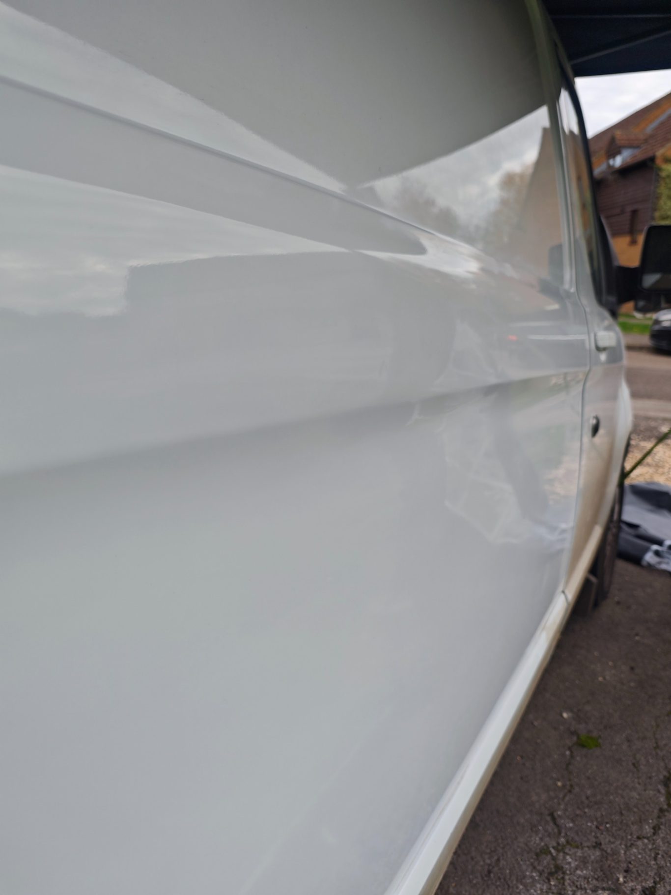 After After van bodywork scratch repair - Bodywork Repair service @ Sprayworkz in Reading Berkshire